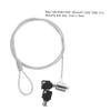 Lurrose 2sets Laptop Locking Cable Keyed Theft Security Lock for Notebooks Laptops and Monitors Lightweight Easy to Use Against Theft view 2