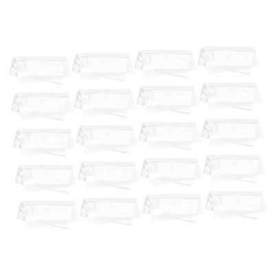 SOLUSTRE 20pcs Vinyl Record Sleeves Adhesive OPP Protectors for Dust and Scratch Resistance for Vinyl Album Covers and Record Storage