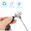 KALLORY 2sets Laptop Locks Keyed Cable Lock for Hardware Security Fingerprint for Air view 4