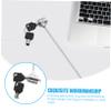 COHEALI 2sets Laptop Security Cable Lock Kit Dual Keyed Locking Cable for Laptops and Digital Devices Lightweight Rotatable Design -Theft for Home Use view 3