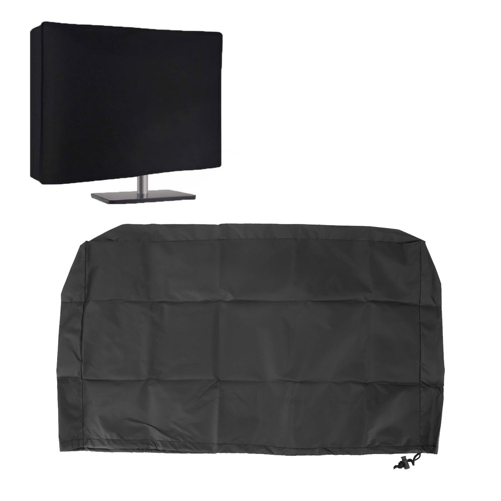 Computer Monitor Dust Cover, Full Body Cover for Computer Screen, Anti Static LCD LED HD Panel Dust Protective Sleeve, 28x3.9x18.1in