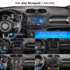 Dasaita 8GB+256GB Car Stereo for Jeep Renegade 2015-2022, Wireless CarPlay & Android Auto, Android 13 GPS Navigation, Plug & Play Off-Road Head Unit, Voice/Knobs Control, 9 Inch QLED Screen view 2