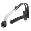 Camera Stabilizer for and Mirrorless Cameras Bow-Shaped Aluminum Alloy Handheld Stabilizer with Adjustable Counterweights view 3