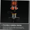 ULDIGI Professional Outdoor Tripod for Camera and Foldable Mini Tripod Stand Portable and Lightweight Camping Lamp Rack for Easy Photography and Video view 3