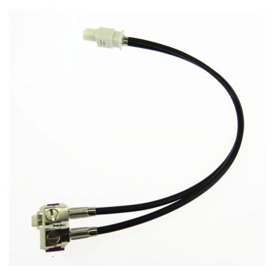 XIBEIKE RCD510 MIB Radio Antenna Dedicated Double Head 1 Turn 2 2-in-1 Wiring Tail Line for VW Tiguan Golf Jetta 5 6 Passat Polo