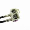 XIBEIKE RCD510 MIB Radio Antenna Dedicated Double Head 1 Turn 2 2-in-1 Wiring Tail Line for VW Tiguan Golf Jetta 5 6 Passat Polo view 2