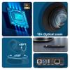 RGBlink 4K PTZ Camera HDMI, AI Auto-Tracking, 10X Optical Zoom, USB3.0 LAN HDMI PTZ Camera for Church Worship Education Conference Events, RGB10X-UUAI-BKReal 4K Output view 2