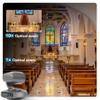 RGBlink 4K PTZ Camera HDMI, AI Auto-Tracking, 10X Optical Zoom, USB3.0 LAN HDMI PTZ Camera for Church Worship Education Conference Events, RGB10X-UUAI-BKReal 4K Output view 3