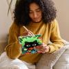 Clear Case for 6" Kindle Paperwhite (10th Generation,2018 Release),Slim Transparent Soft TPU Paperwhite 4 10th Gen Protective Cover with Shockproof Bumper Scratch-Resistant Back,Flower Cat view 3