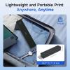 iDPRT Portable Printer Wireless for Travel - Bluetooth Mobile Printer Support for 8.5"x11" US Letter, Inkless Compatible with iOS, Android, Laptop for Office, Car and Home (pro, Black) view 4