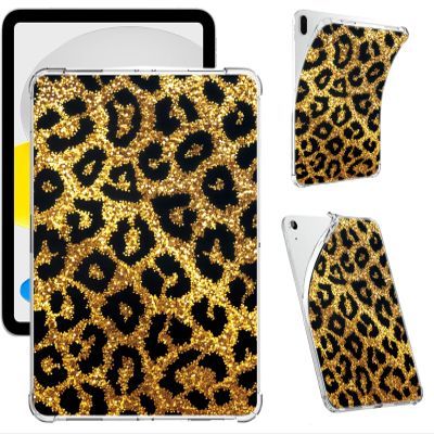 Clear Case for Kindle Scribe 10.2" (2024/2022 Release), Slim Transparent Soft TPU Protective Cover for Kindle Scribe with Shockproof Bumper Scratch-Resistant Back, Leopard Print