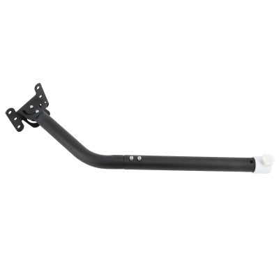 Adjustable Pivot Lock Bracket J Pole Mast Mounting Kit with Antenna Adapter for Gen 2 Rectangular, Wall Eave or Roof Mounting, Heavy Duty Steel