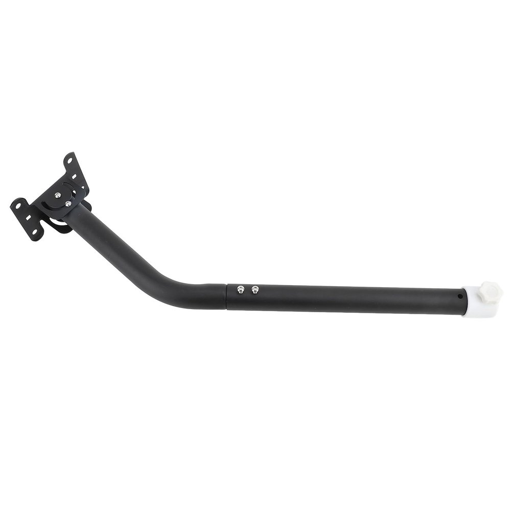 Adjustable Pivot Lock Bracket J Pole Mast Mounting Kit with Antenna Adapter for Gen 2 Rectangular, Wall Eave or Roof Mounting, Heavy Duty Steel