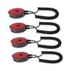 GRIRIW 4pcs Phone Model Tether Adhesive Hook Retractable Cable Lock Remote Control Tether view 1