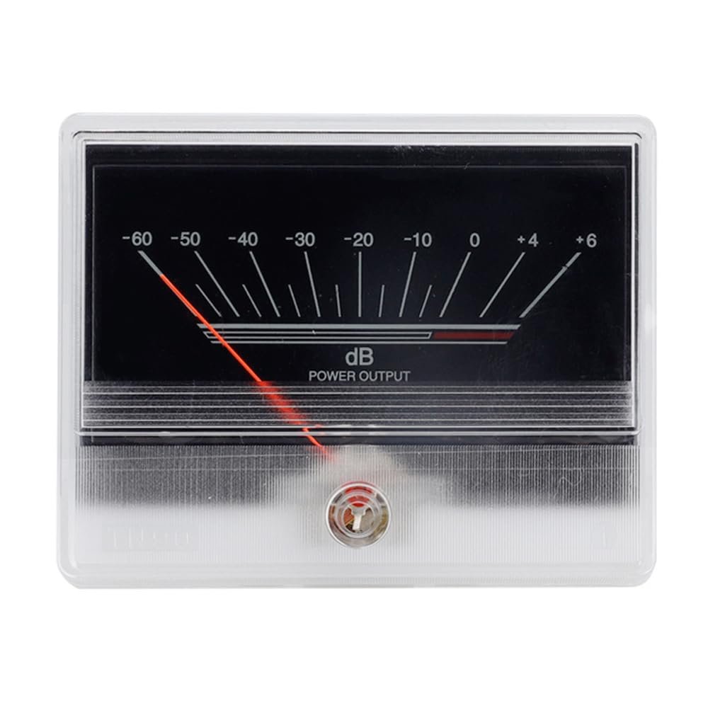 High Precision VU Level Meter 3.0-3.2V 20mA 960uA 650 Digital Pointer Meter Audio Volume Meter with Backlight