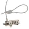 COHEALI 1.8m Laptop Security Cable Lock Theft Wire for Notebooks and Tablets Compatible Devices and Easy to Use for Home Office Security view 1