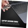 TEHAUX 1.8m Computer Supply Security Cable Lock Laptop Locking Cable Digital Code Portable view 4