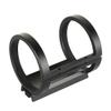 97mm Long Telescope Hoop Alloy Bracket with Mounting Plate for Astronomical Monocular Telescopes view 1