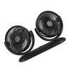 DECHOUS 1pc Dual USB Car Cooling Fan Speed Portable Dashboard Fan for Cars Backseat Use Travel and Hot Weather Compact and Efficient Vehicle Air Circulator view 1