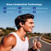 ANOUV Bone Conduction Headphone Wireless Headphone Built-in 64GB MP3, IPX8 Waterproof Swimming Open Ear Headphones with Mic,Bluetooth 5.3 Sports Earphone Black view 2