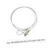 DIYEAH 1.8m Laptop Locking Cable Security Hardware Theft Notebook Lock Resettable Code for Laptops Monitors and Projectors Compatibility view 2