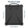 Starlink Mini Protective Cover, Starlink Mini Case with Handle, Silicone Protective Shell Case for Starlink Dish Accessories, Portable Full Cover Shell for Outdoor Camping Hiking Road Trip view 3