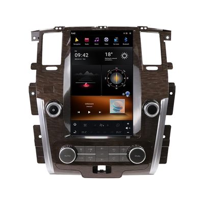 12.1" Vertical Screen for Nissan Patrol Y62 Infiniti QX56 QX80 2010-2023 Android 13 Tesla Style Car Radio DSP Stereo GPS Navigation Wireless CarPlay Android Auto IPS Touchscreen (8-128GB)