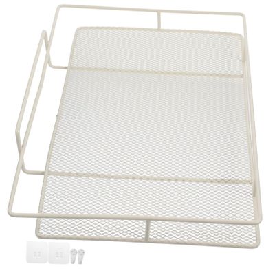 PRETYZOOM Wall Mount Router Storage Rack Display Shelf Home Supplies No-Drilling Holder