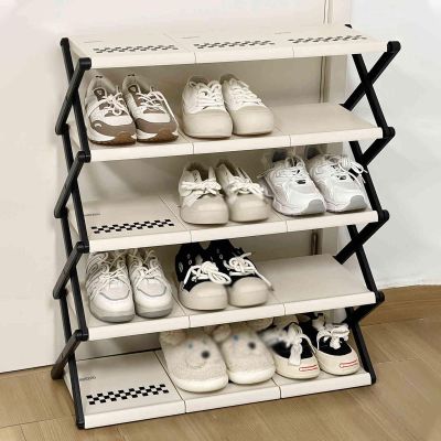 JHDXL Household Essentials, Space-Saving Shoe Storage, Adjustable Height, Square Shoe Cabinet Storage, Shoe Organizer, for Entryway and Bedroom(73 * 84cm/28.7 * 33in)
