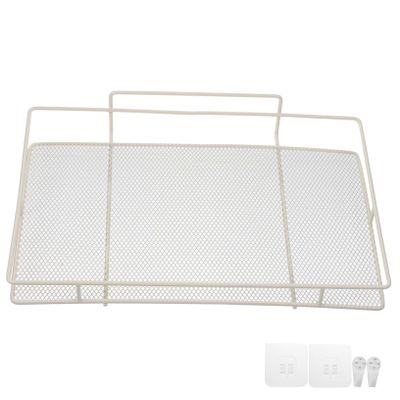 FUNOMOCYA Wall-Mounted Router Storage Rack No-Drill Decorative Shelves for Living