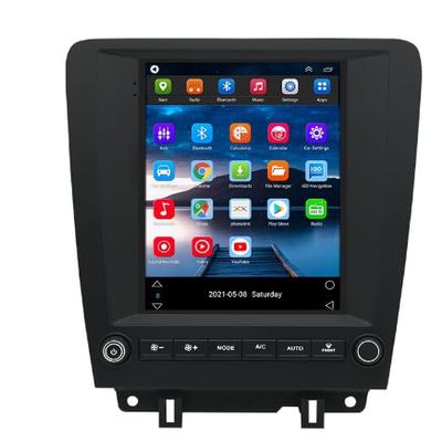 EUBUY Android 13 Car Stereo for F-ord M-ustang 2010 2011 2012 2013 2014 with Wireless with CarPlay & Android Auto, 4+64G Car Radio Support Support GPS, WiFi, FM Radio, Backup Camera