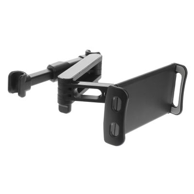 balacoo Secure Car Rear Seat Phone Stand Universal Car Headrest Tablet Holder Sturdy Metal Arm