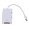 1 PCS White HD/VGA/DVI Adapter for Mac MacBook Air Pro Thunderbolt DP to HD view 2