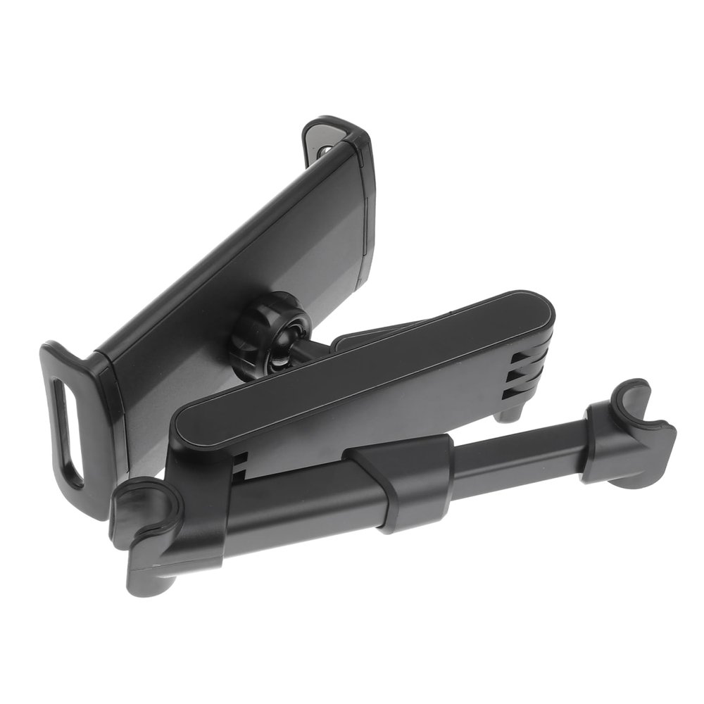 POPETPOP Telescopic Car Rear Pillow Phone Holder Fit Swivel Car Tablet Stand Easy to Install Clip Design
