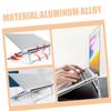balacoo Laptop Stand Desk Mount Aluminum Notebook Holder Portable Laptop Stands for Office Home Easy to Assemble for Quick Setup view 3