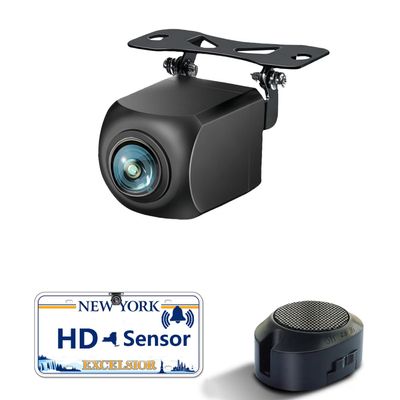 1080P Alarm Sensor Backup Camera Rear View Reverse Camera Universal for Pickup Truck Car SUV 170 Degree Perfect Angle Night Vision IP69 Waterproof DLD01