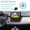 1080P Alarm Sensor Backup Camera Rear View Reverse Camera Universal for Pickup Truck Car SUV 170 Degree Perfect Angle Night Vision IP69 Waterproof DLD01 view 2