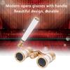 Binoculars, 3X25 Magnification Compact Lightweight Opera Glasses Telescope with Handle for Women, Kids in Musical Concerts, 6.5mm Exit Pupil, Central Focus, BAK-7 Prism (White) view 4