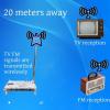 Analog TV Signal Transmitter Wireless RF Signal Converter HD RF Modulator Adapter view 2
