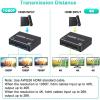 HD-Compatible Splitter 4K HD Splitter 1 in 3 Out 1x3 for HDTV Converter view 4