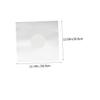 ERINGOGO Vinyl Record Bag White Paper 6pcs Inner Album Sleeves Scratch and Dust Protection view 2