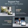 1m Bi-Directional Transmission 8K Mini DP to DP Conversion Cable 8K@60Hz 4K view 4
