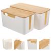 VILLCASE 2pcs Box Lid Stylish Cord Organizer for Hides and Cables Capacity for Tidy Desktop Storage view 3