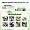 Bluetooth Instant Print Camera for Kids, Childrens Instant Print Camera Gift for Boys Girls Ages 1-17, Toddler Kid Digital Cameras Printer for Toys, Thermal Mini Photo Printer & 1 Sticker & 2 Paper view 4
