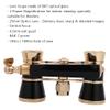 Binoculars, 3X25 Magnification Compact Lightweight Opera Glasses Telescope with Handle for Women, Kids in Musical Concerts, 6.5mm Exit Pupil, Central Focus, BAK-7 Prism (Black) view 3