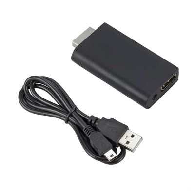 ACGTUY PS 2 to HDMI-Compatible Audio Video Converter Adapter 480i/480p/576i with 3.5mm Audio Output Compatible with The All PS 2 Display Modes