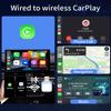 2 in 1 Wireless CarPlay Adapter & Android Auto Adapter, Upgrade Wired CarPlay to Wireless, Mini Car Play Dongle for Cars from 2016 view 4