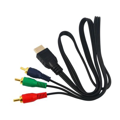 ACGTUY HDMI to AV Scaler Adapter HD Video Composite Converter Box HD to R/CA AV/CVSB L/R Video 1080P 4K30HZ Support NTSC PAL