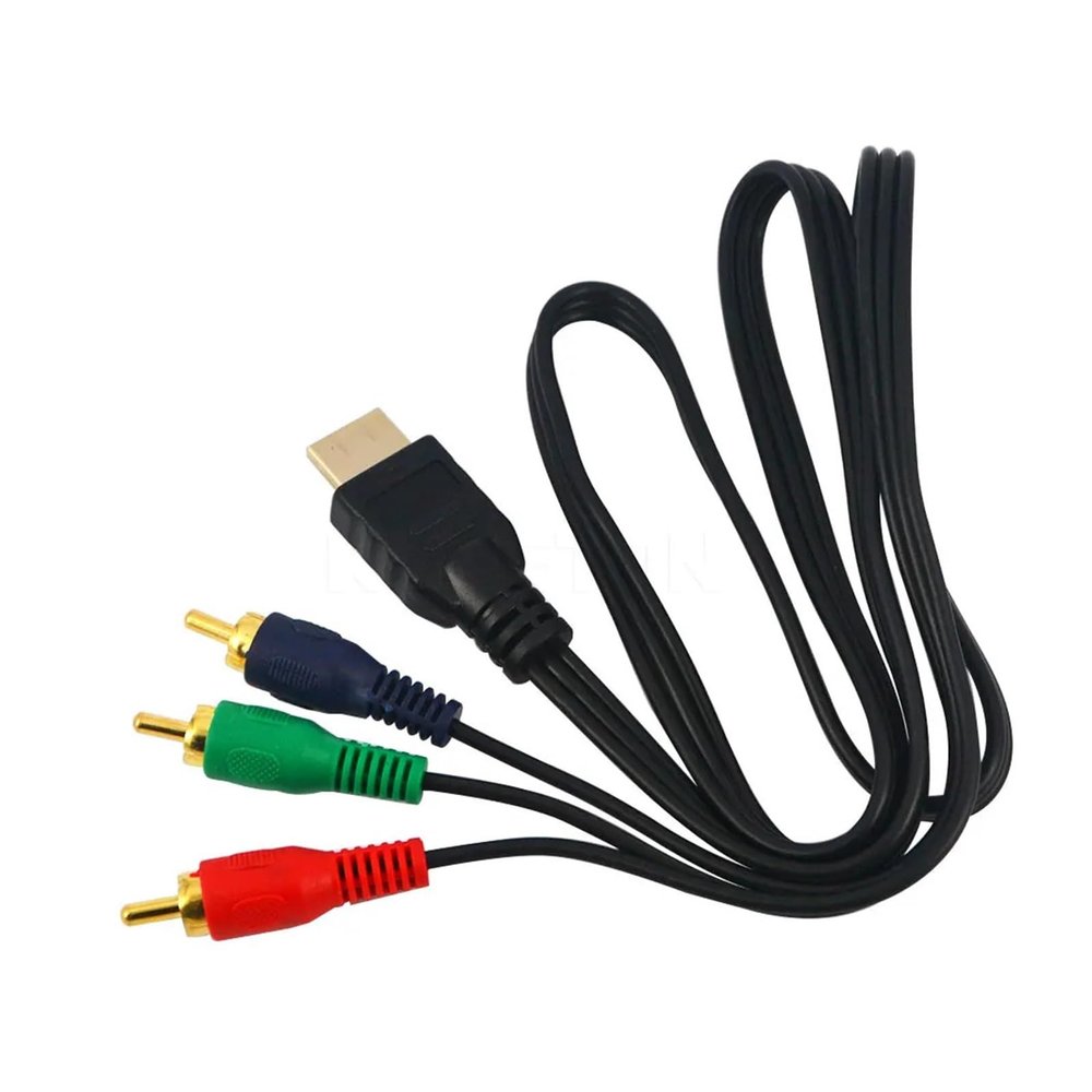 ACGTUY HDMI to AV Scaler Adapter HD Video Composite Converter Box HD to R/CA AV/CVSB L/R Video 1080P 4K30HZ Support NTSC PAL