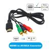 ACGTUY HDMI to AV Scaler Adapter HD Video Composite Converter Box HD to R/CA AV/CVSB L/R Video 1080P 4K30HZ Support NTSC PAL view 2